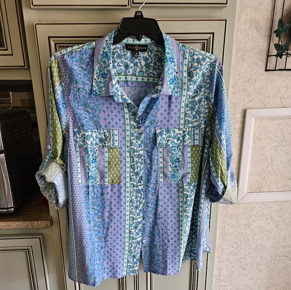 Brand new Fred David ladies blouse size 2X - Picture 6 of 6